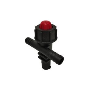 Cuerpo porta boquilla aspersora Swissmex en T de 1/2